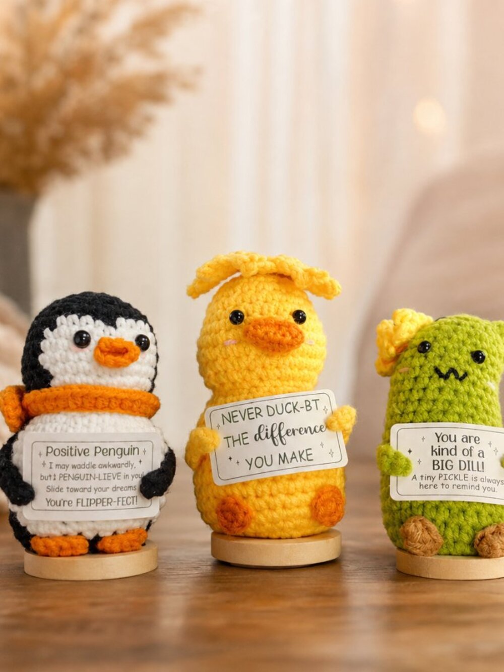 Gift Set Crochet Plush – Cute Inspirational Gifts for Any Occasion - Picture 2 of 2